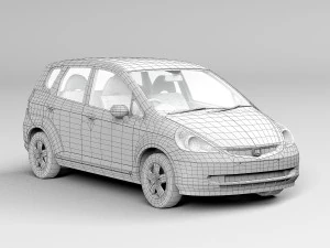 Honda Fit 3D Model
