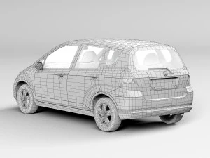 Honda Fit 3D Model