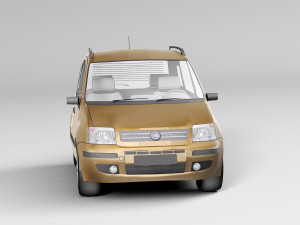 Fiat Panda 3D मॉडल