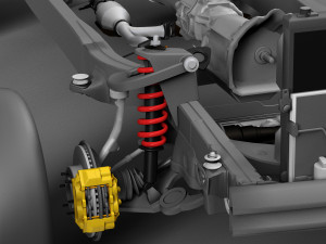 Chassis Toyota Tundra Pickup Modelo 3D