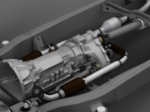 Chassis Toyota Tundra Pickup Modelo 3D