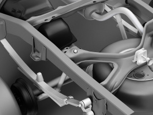 Chassis Toyota Tundra Pickup Modelo 3D