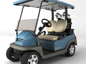 Kereta Golf Model 3D