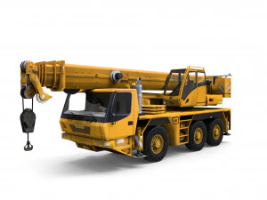 Gru automatica mobile Modello 3D