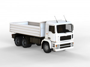Complete Vehicle Truck Pack Model 3D