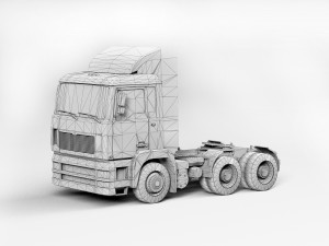 Complete Vehicle Truck Pack Model 3D
