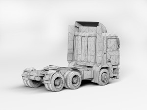 Complete Vehicle Truck Pack Model 3D