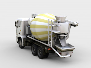Complete Vehicle Truck Pack Model 3D