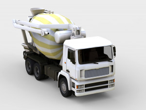 Complete Vehicle Truck Pack Model 3D