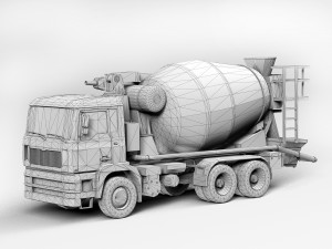 Complete Vehicle Truck Pack Model 3D