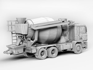 Complete Vehicle Truck Pack Model 3D