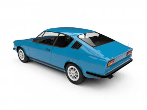 Audi 100 Coupe S 3D Model