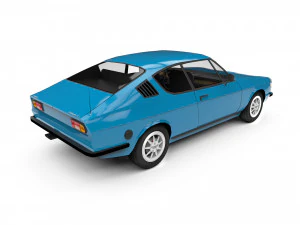 Audi 100 Coupe S 3D Model