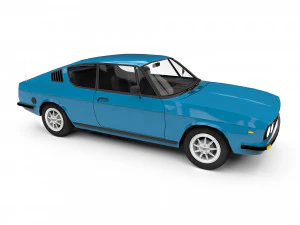 Audi 100 Coupe S 3D Model