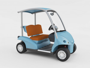 Golf Cart v2 3D-Modell