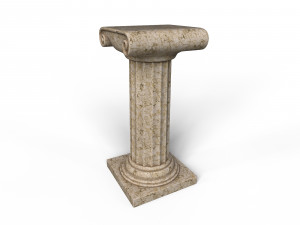 Antique Columns 3D Model