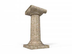 Antique Columns 3D Model