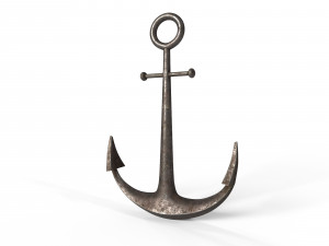 Ship anchor Modèle 3D
