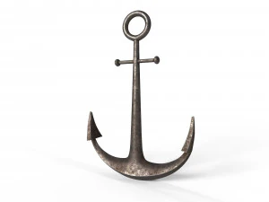 &Acirc;ncora de navio Modelo 3D