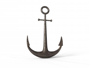 Ship anchor Modèle 3D