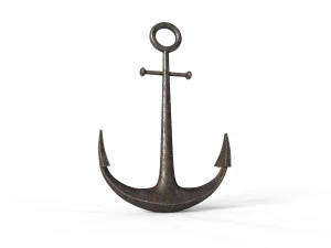 &Acirc;ncora de navio Modelo 3D