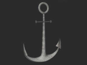 Ship anchor Modèle 3D
