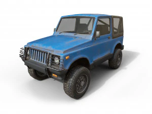 Kompaktowy SUV Model 3D