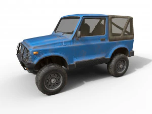 Compact SUV 3D Model