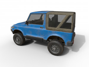 Compact SUV 3D Model