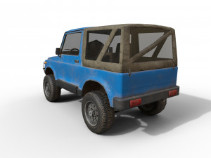 Compact SUV 3D Model