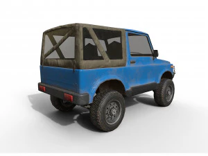 Compact SUV 3D Model