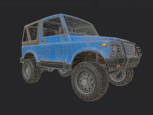 Compact SUV 3D Model