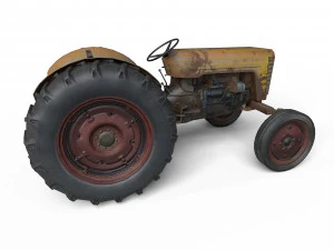 Farm Traktor 3D Model