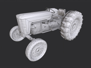 Farm Traktor Modelo 3D