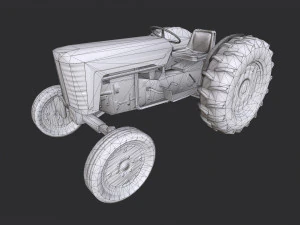 Farm Traktor 3D Model