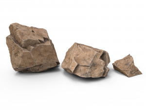 3 Stones Modèle 3D