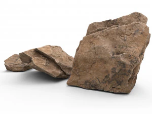 3 Stones 3D Model