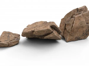 3 Stones 3D Model