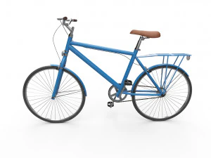 Retro Bike 3D Model