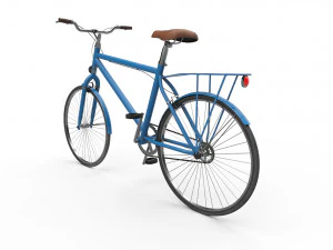 Retro Bike 3D Model