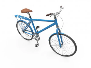 Retro Bike 3D Model