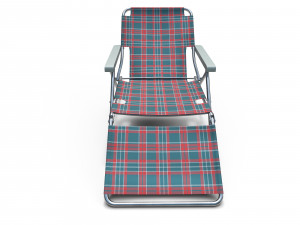 Beach lounger 3D Model