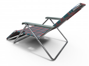 Beach lounger 3D Model