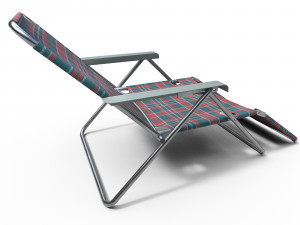 Beach lounger 3D Model