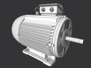 Motore elettrico Modello 3D