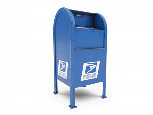 Street Mailbox 3D Модель