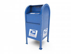 Street Mailbox 3D Модель