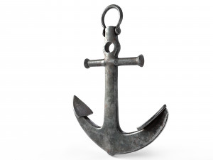 Ship anchor 3D 모델