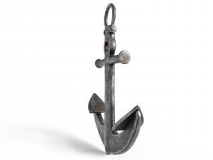 Ship anchor 3D 모델