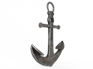 Ship anchor 3D 모델